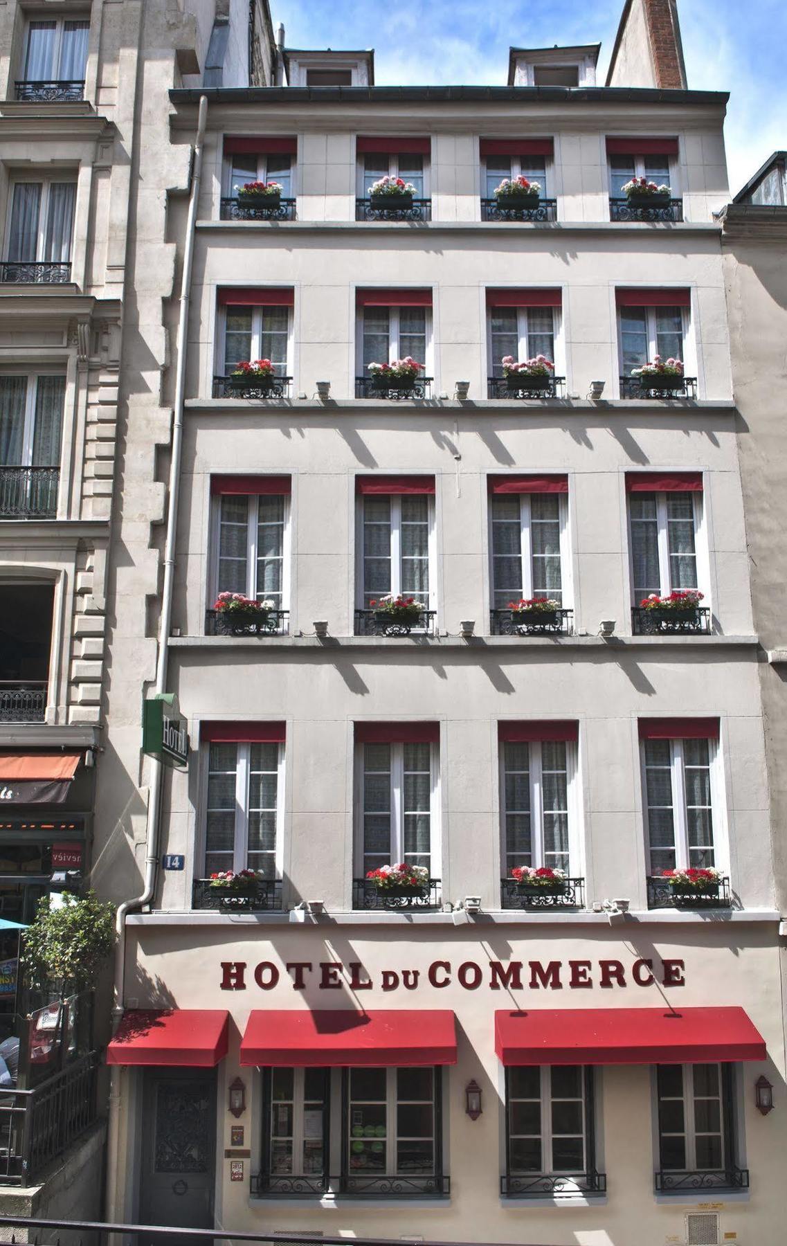 Hotel Du Commerce Paris Exterior photo
